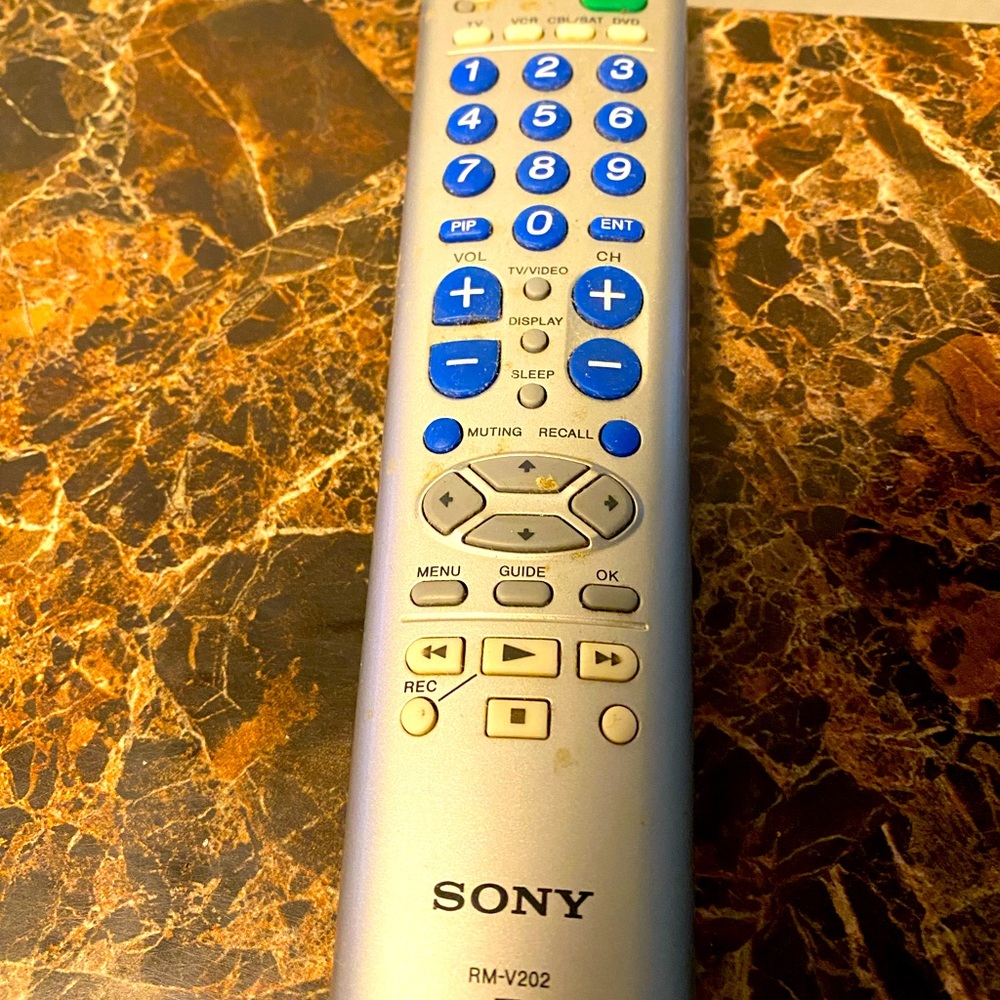 Genuine Sony RM-V202 TV WEGA OEM Remote Control for KV-20FS120 KV-24FS120 TESTED